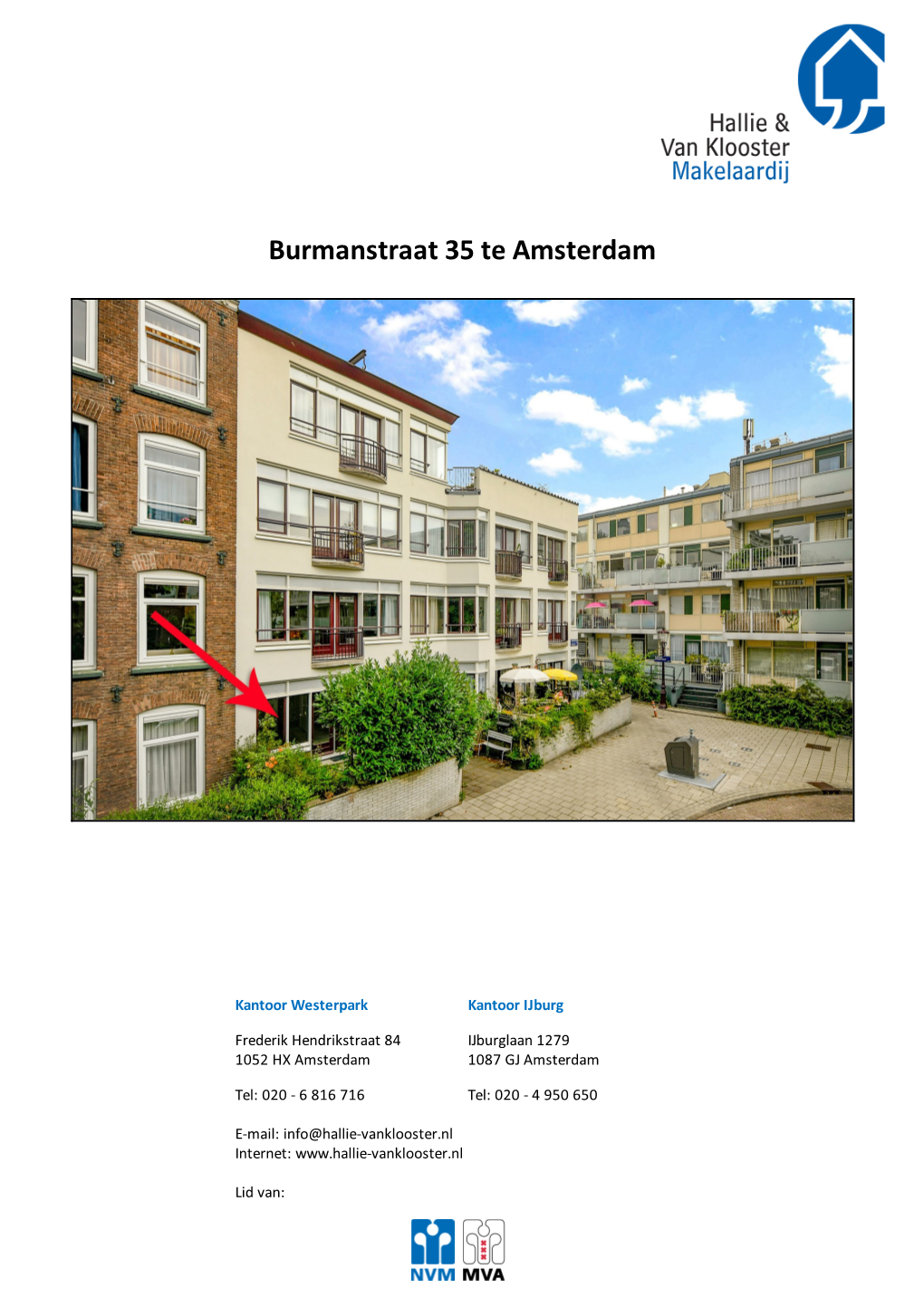 Burmanstraat 35 Te Amsterdam