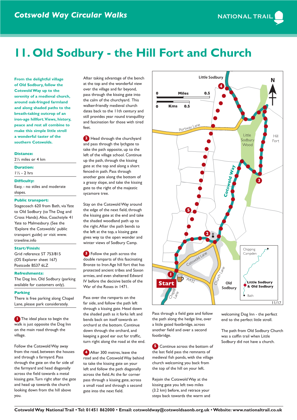 11. Old Sodbury - the Hill Fort and Church