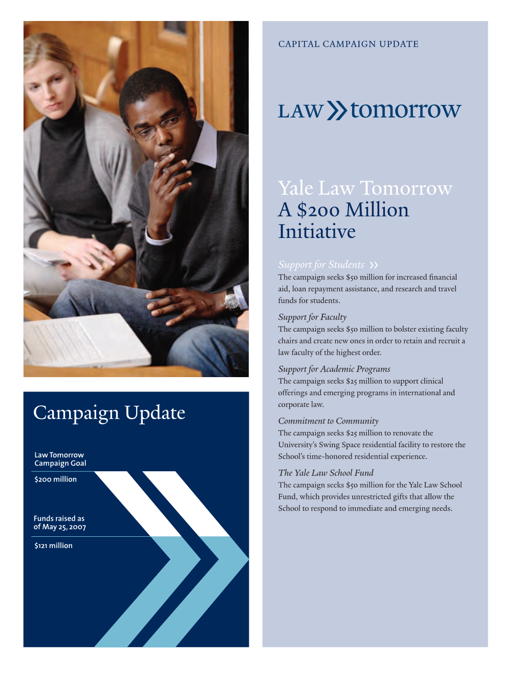 Law Tomorrow Capital Campaign