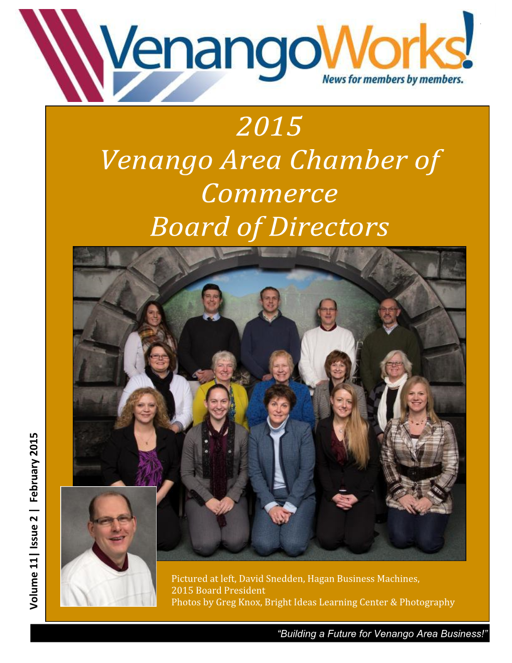 2015 Venango Area Chamber of Commerce Board of Directors