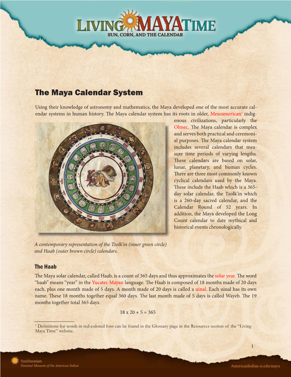 The Maya Calendar System