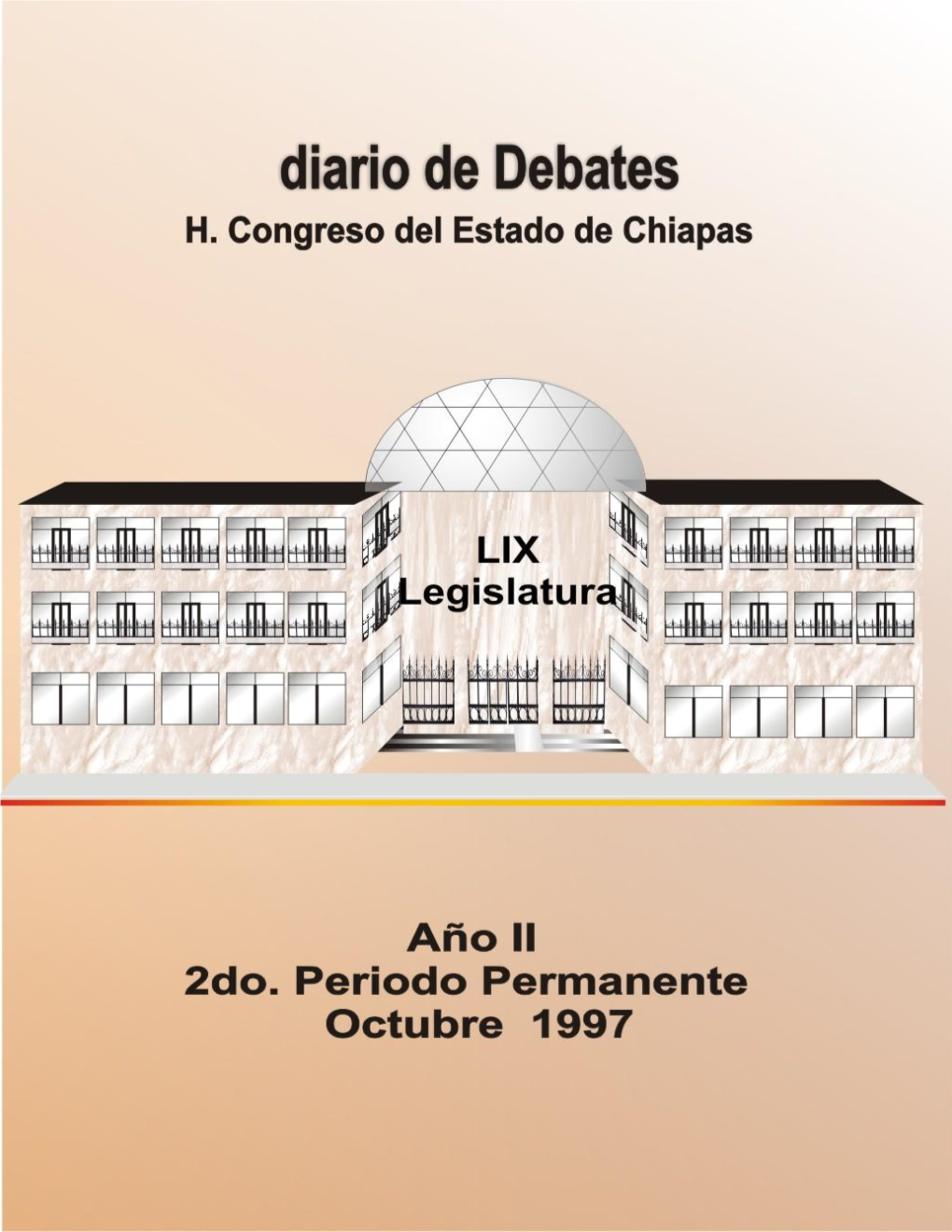 Año II Comisión Permanente Segundo Período Tuxtla Gutiérrez, Chiapas; a 01 De Octubre De 1997