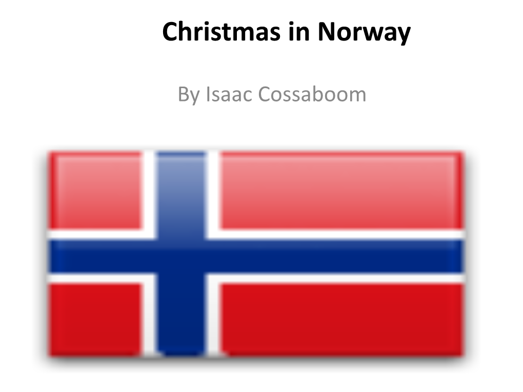 Christmas in Norway