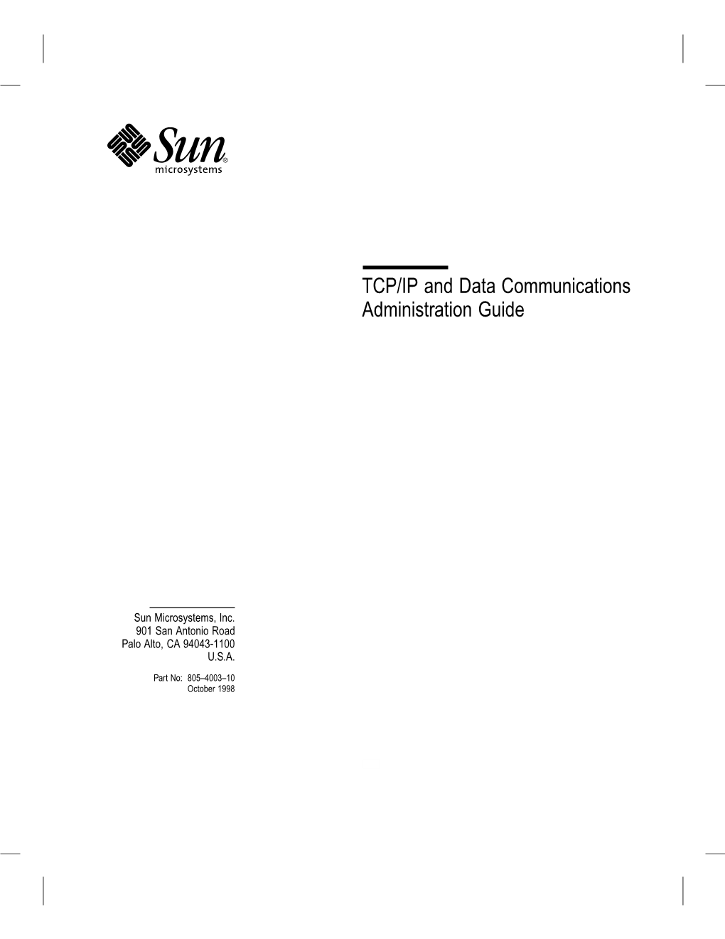 TCP/IP and Data Communications Administration Guide
