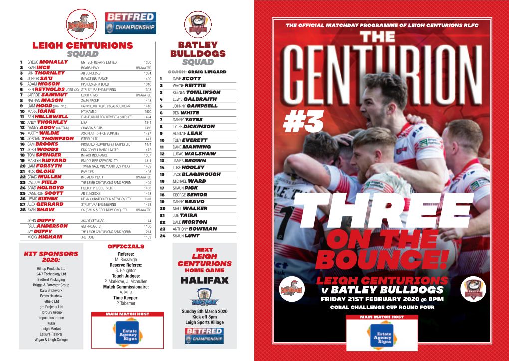 Leigh Centurions Rlfc