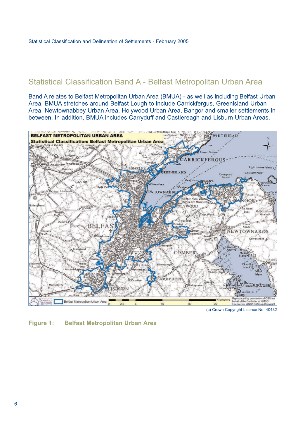 Belfast Metropolitan Urban Area