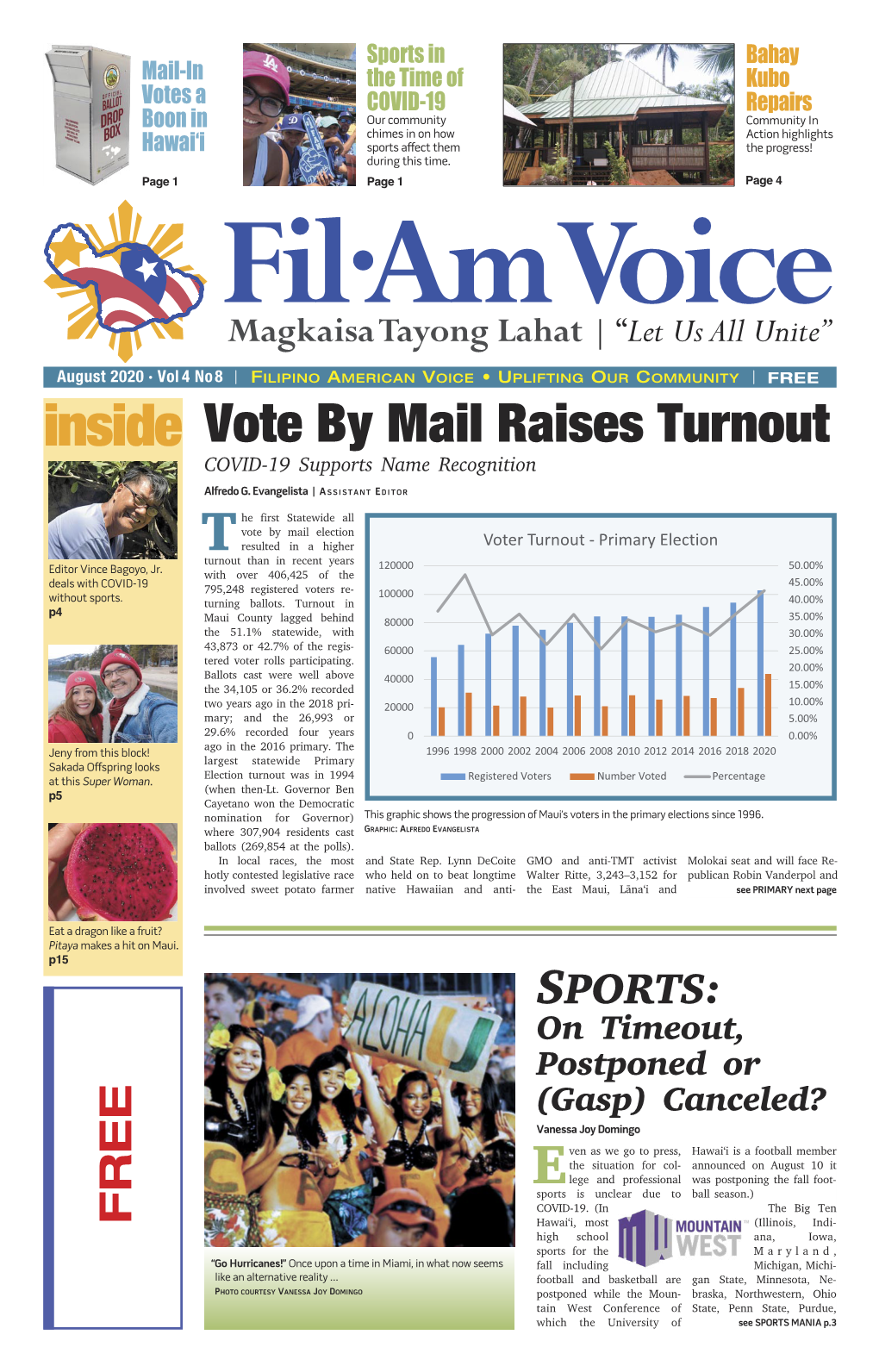 Inside Vote by Mail Raises Turnout COVID-19 Supports Name Recognition