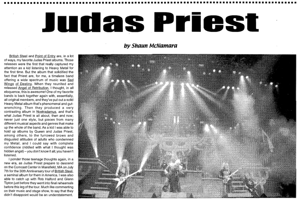 Judas Priest Interview