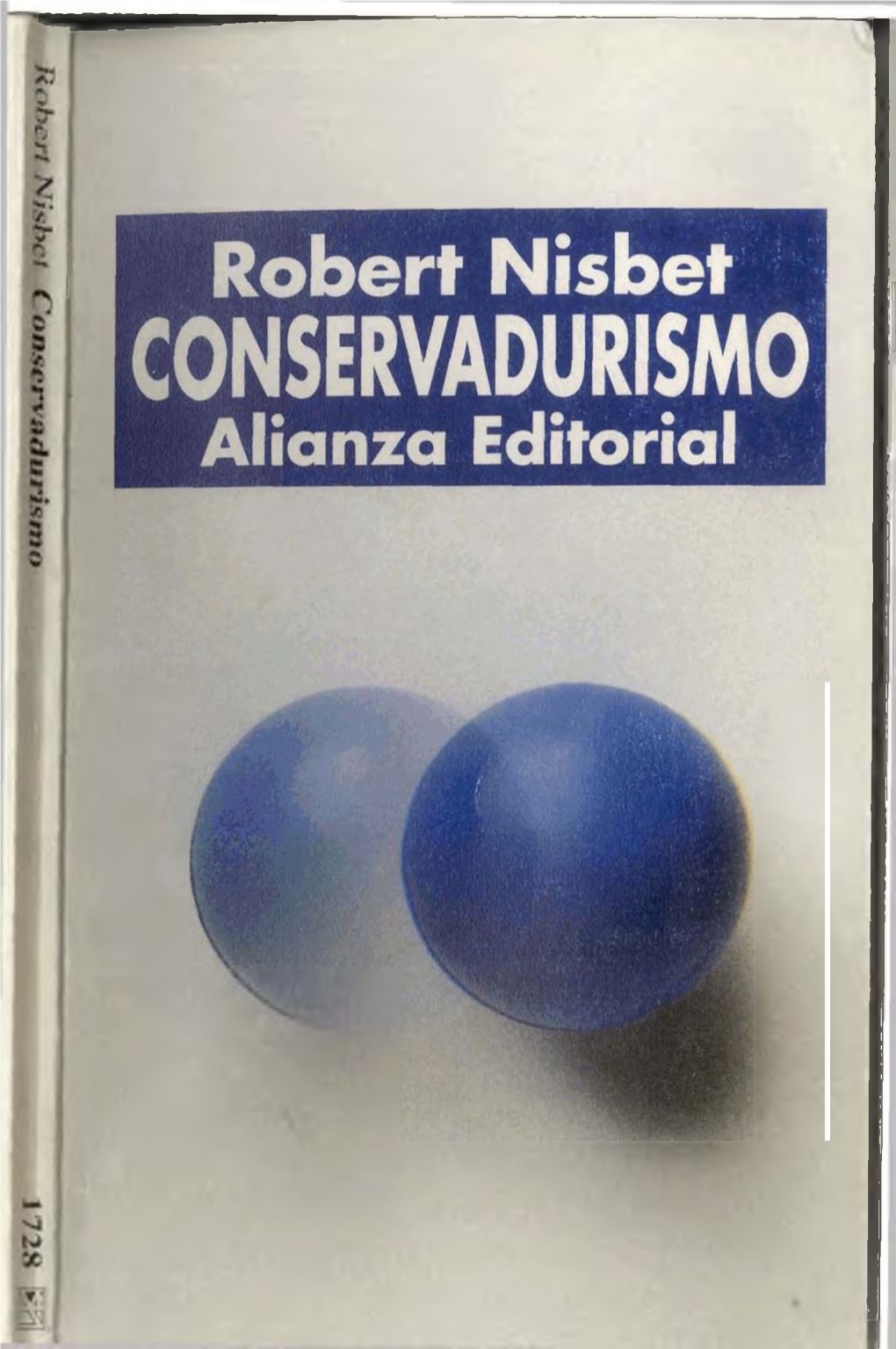 Robert Nisbet CONSERVADURISMO Alianza Editorial 3401728