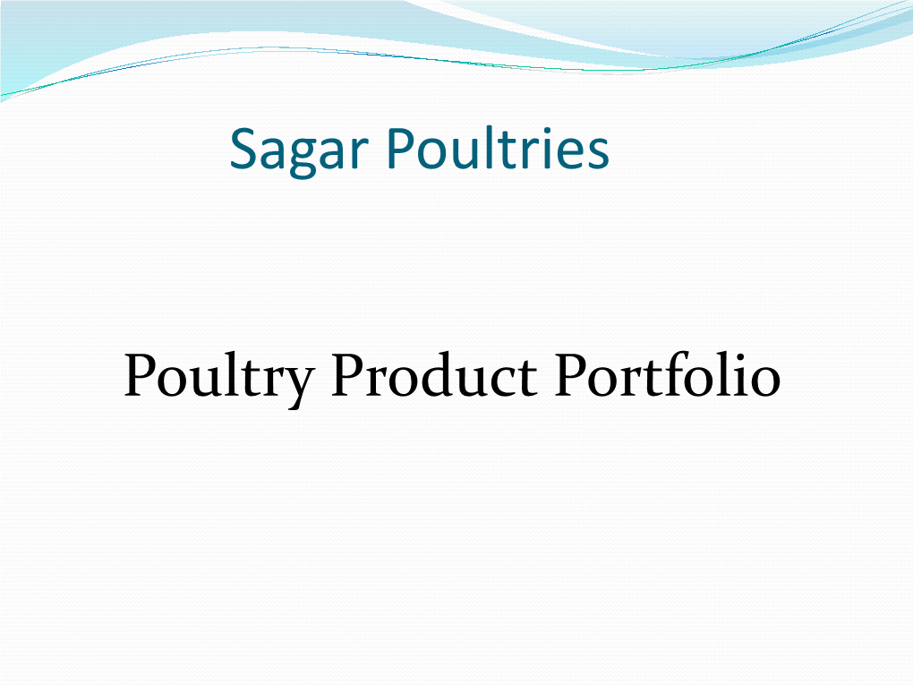 Sagar Poultries