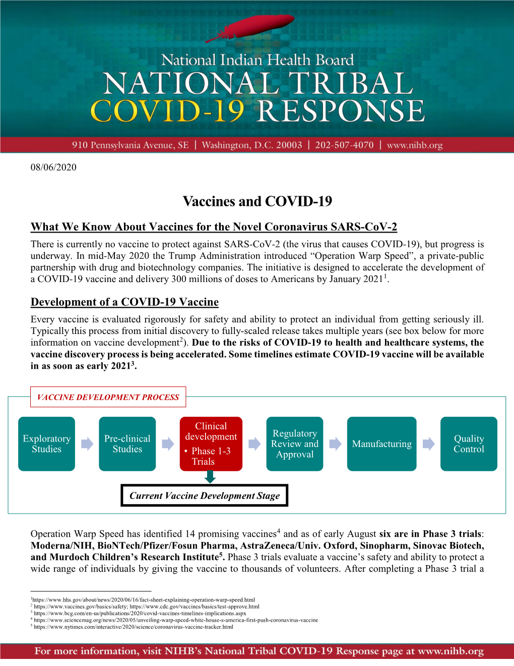 Vaccines and COVID-19