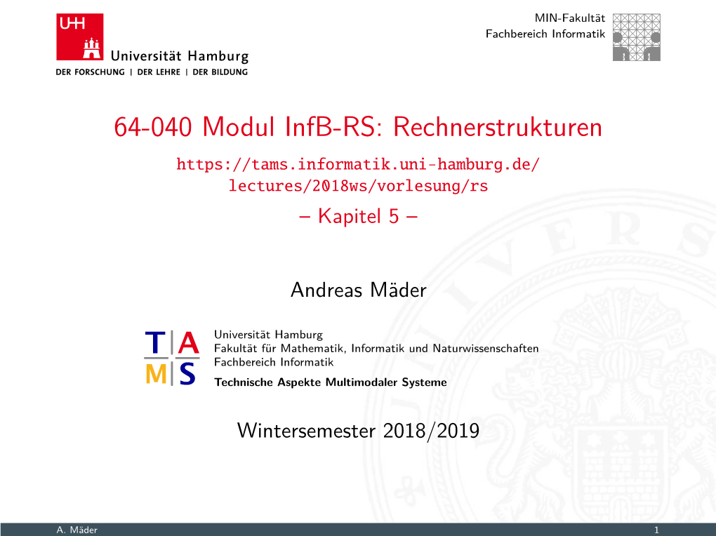 Zeichen Und Text 64-040 Rechnerstrukturen