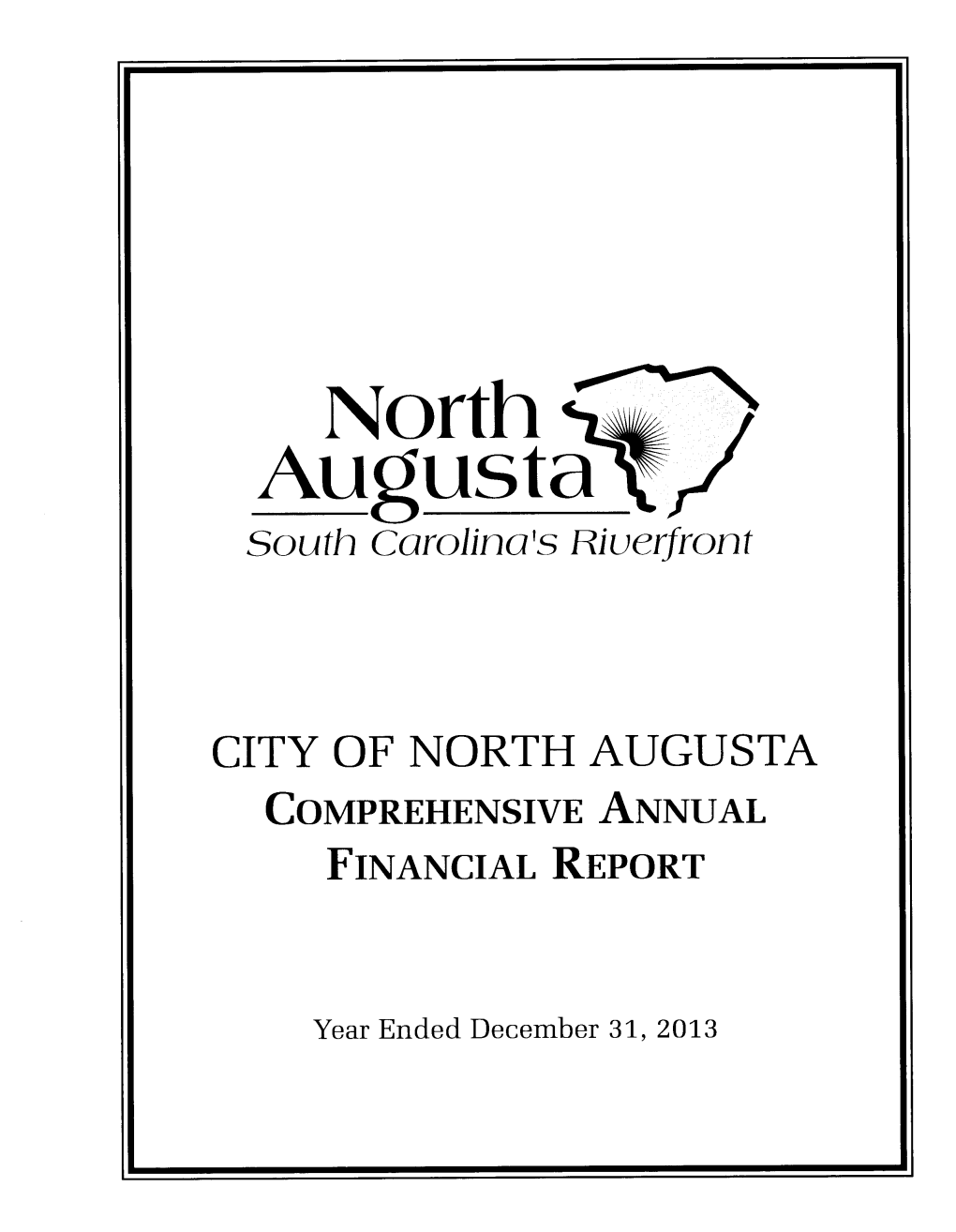 North Augusta Comprehensive Annual Financial Report