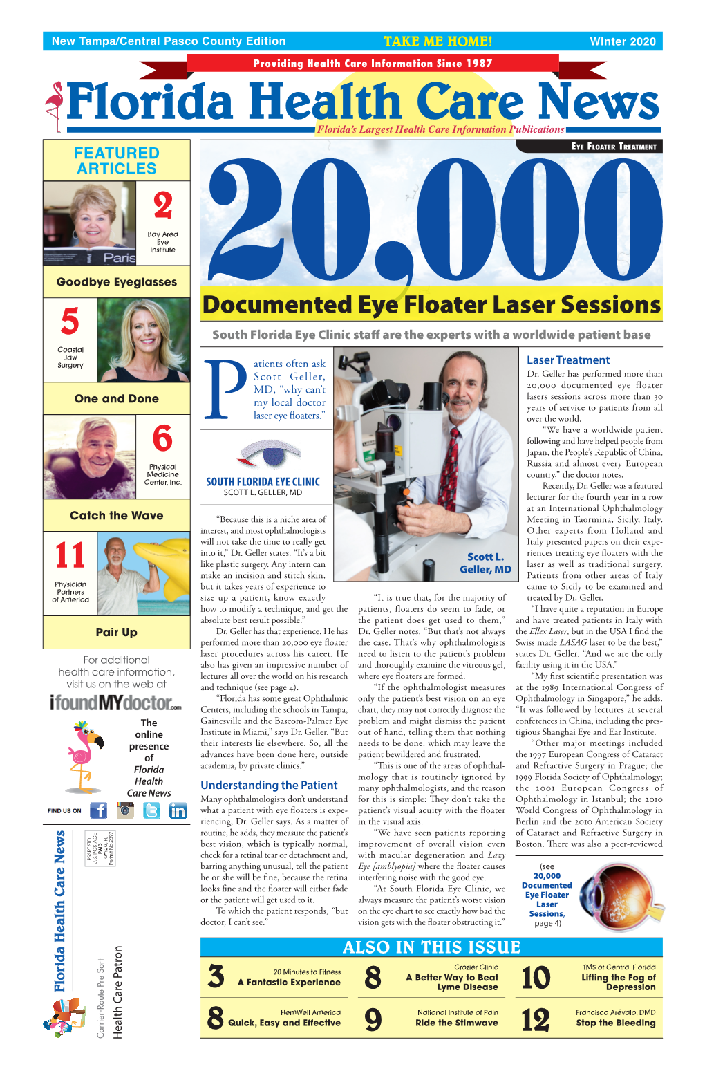 Documented Eye Floater Laser Sessions