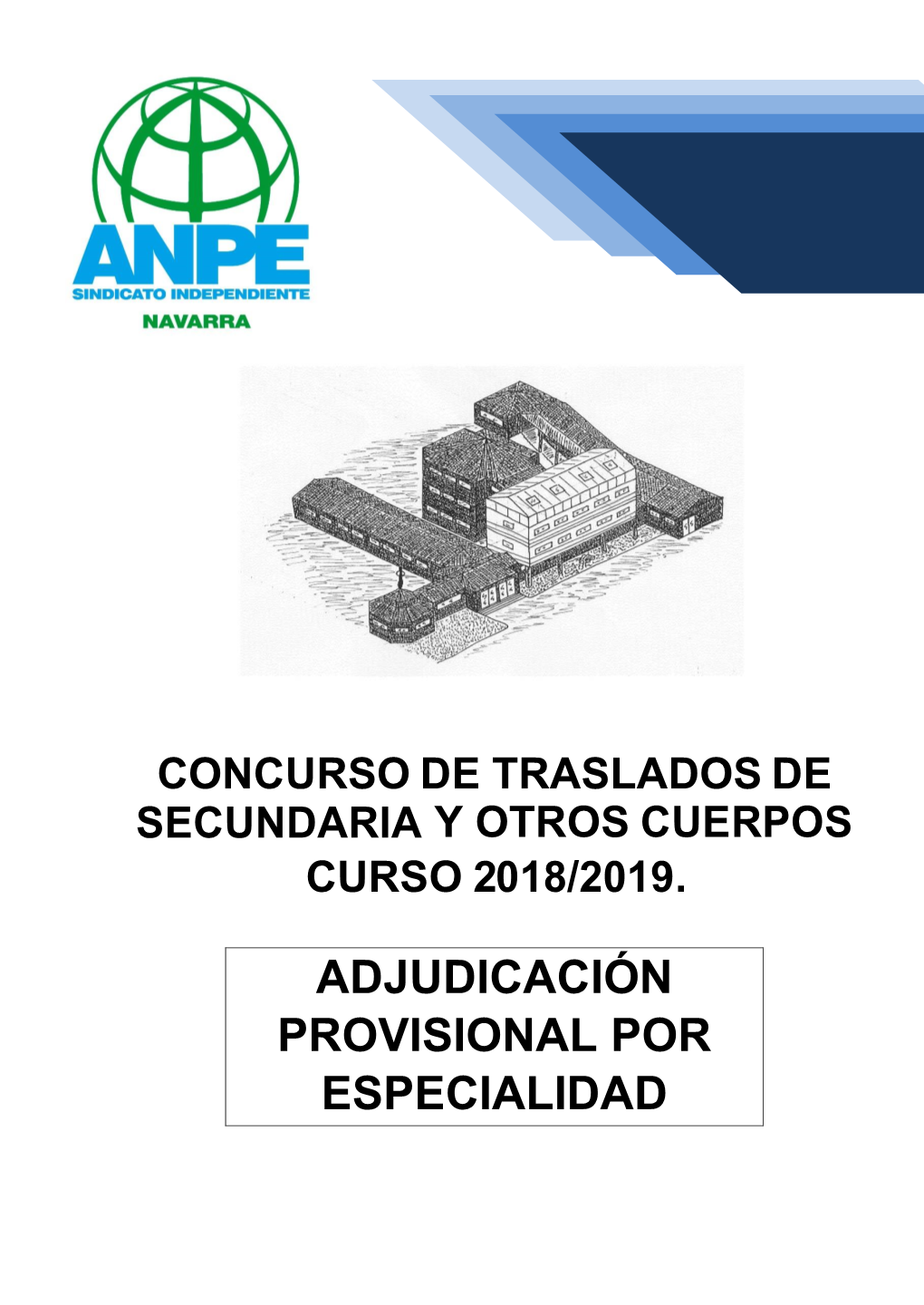 Adjudicación Provisional Por Especialidad Concurso De Traslados