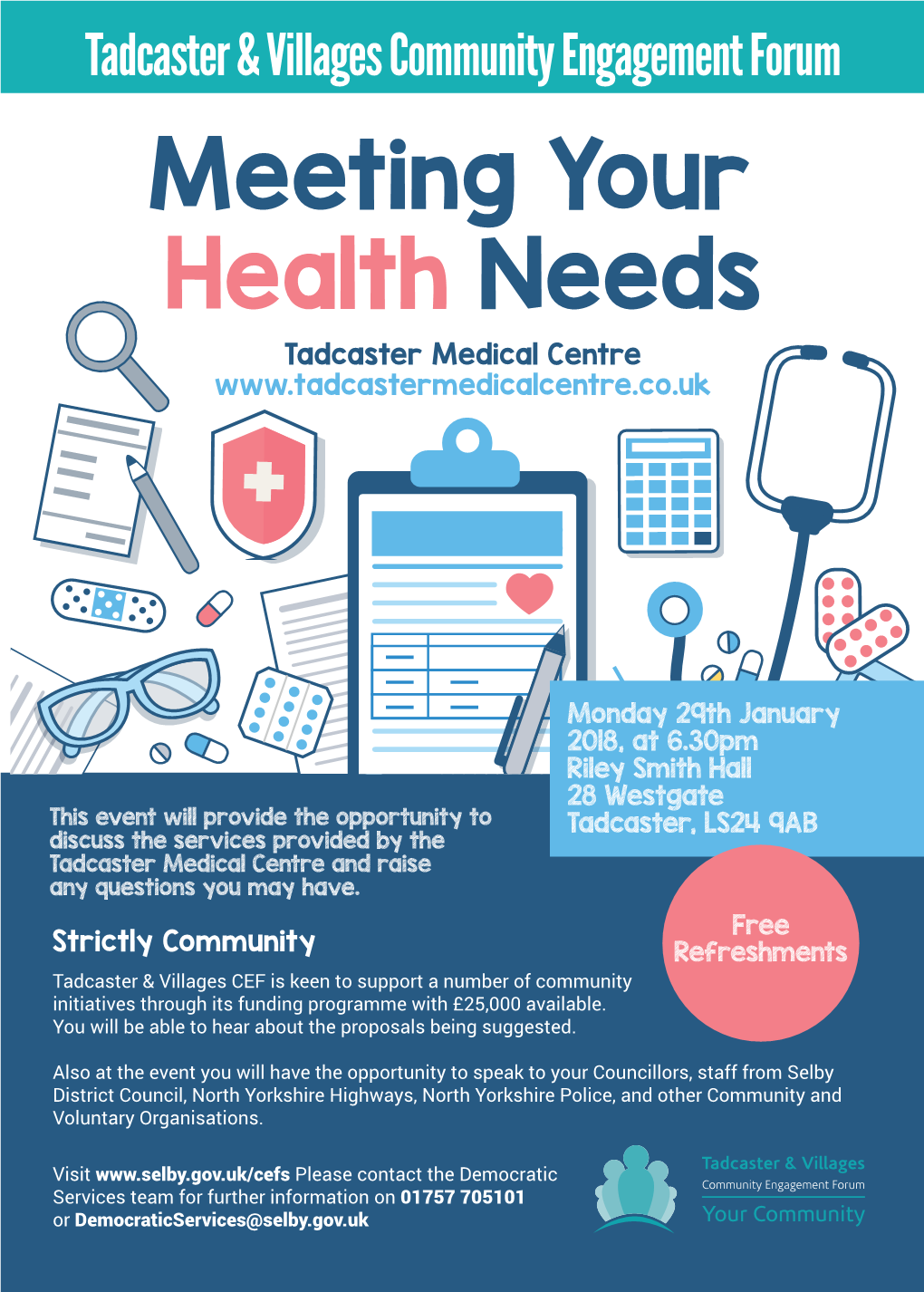 Meeting Your Health Needs Tadcaster Medical Centre