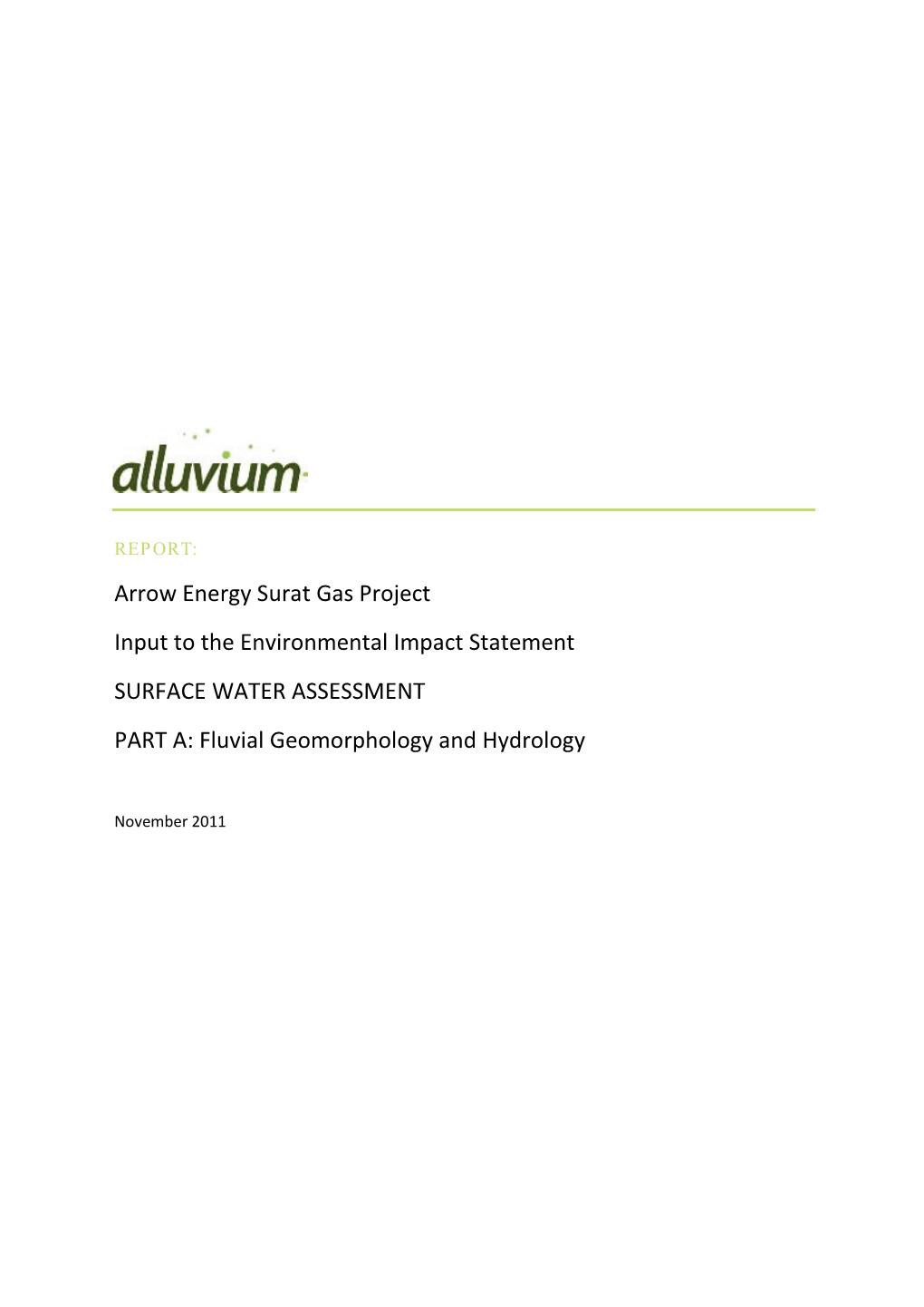 Surface Water Part a Fluvial Geomorphology