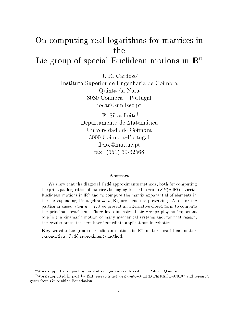 On Computing Real Logarithms for Matrices In