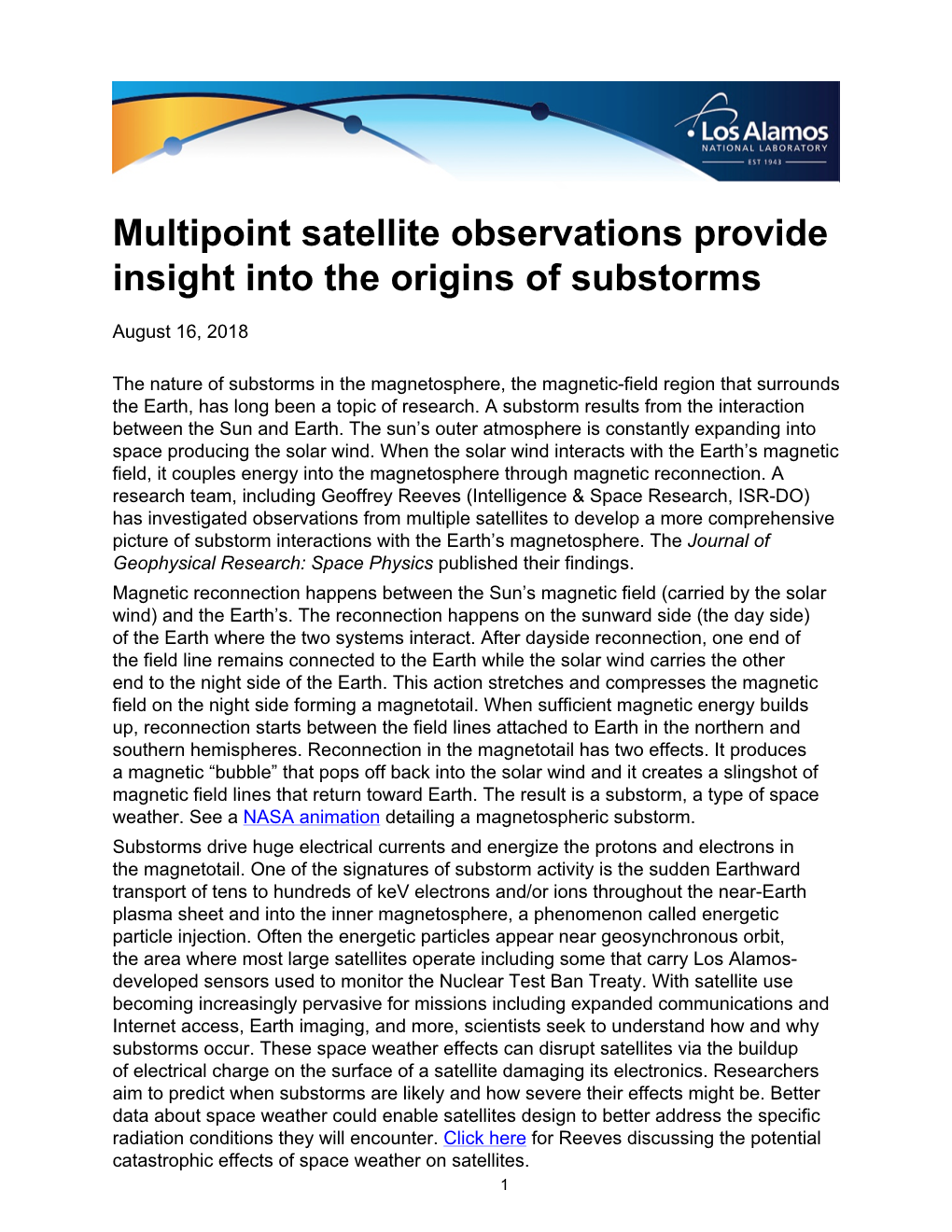 Multipoint Satellite Observations Provide Insight Into the Origins of Substorms