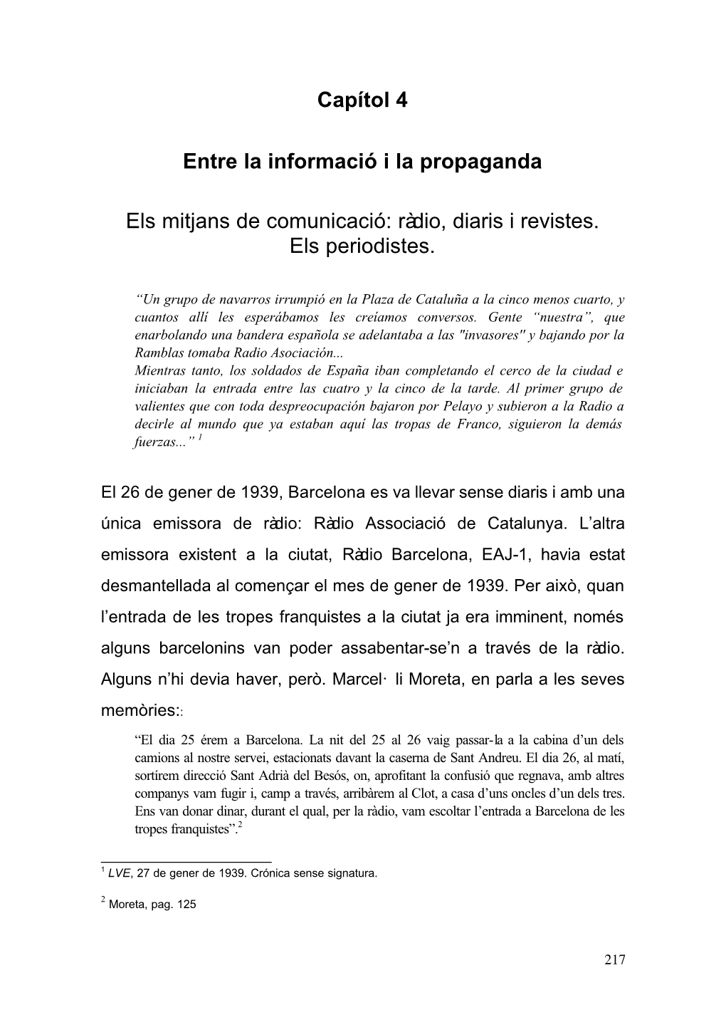 La Contrarevolució De 1939 a Barcelona. Els Que Es Van Quedar