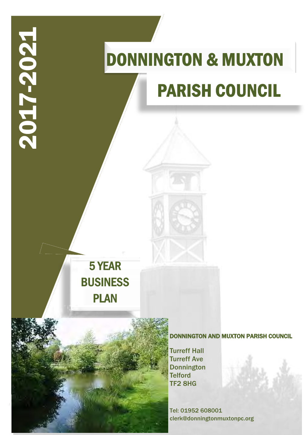 Donnington and Muxton Parish Council Business Plan 2017