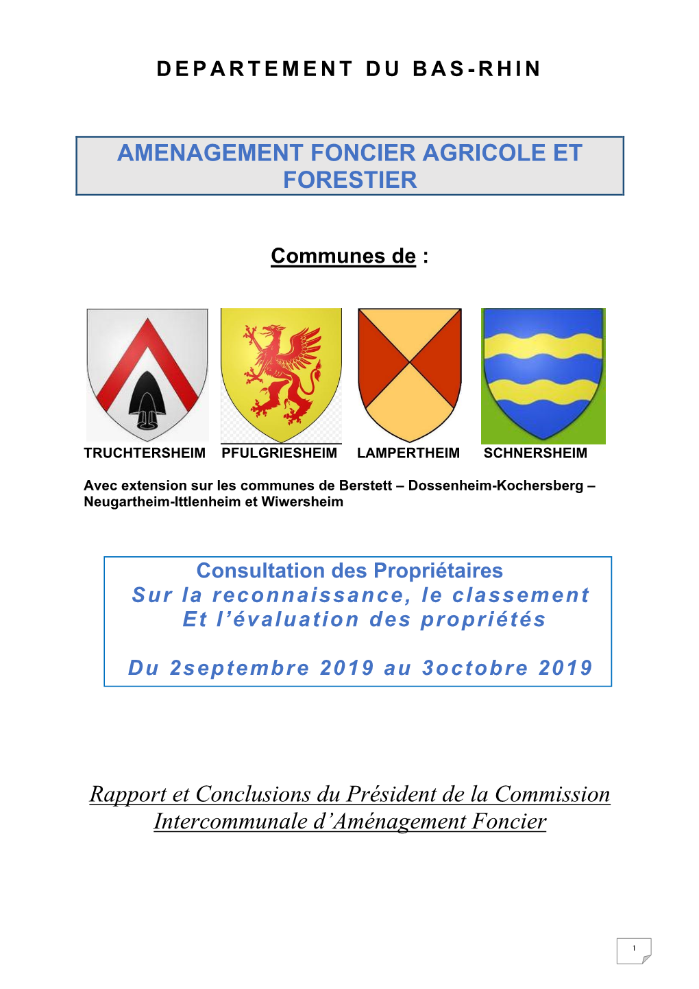 Rapport Du Président