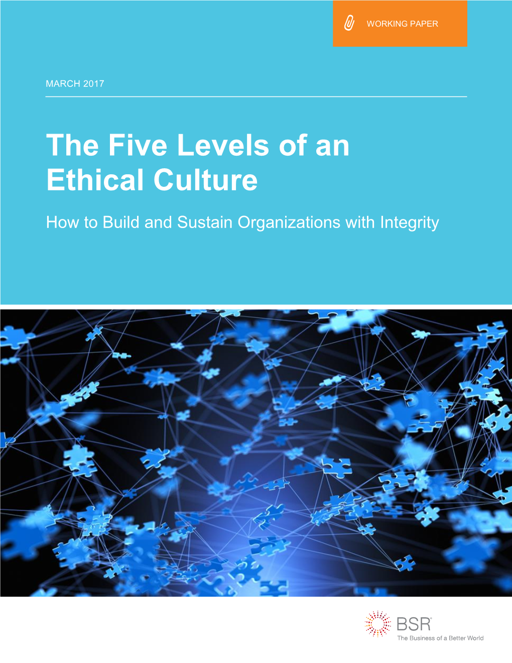 The Five Levels of an Ethical Culture