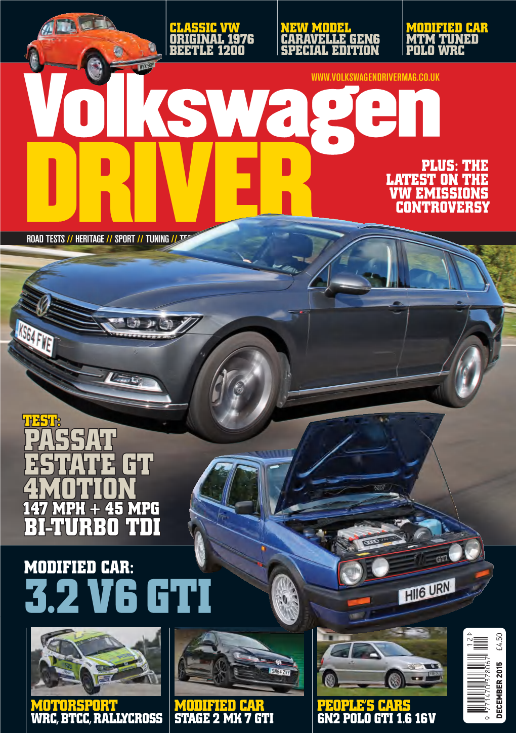 Volkswagen Driver December 2015