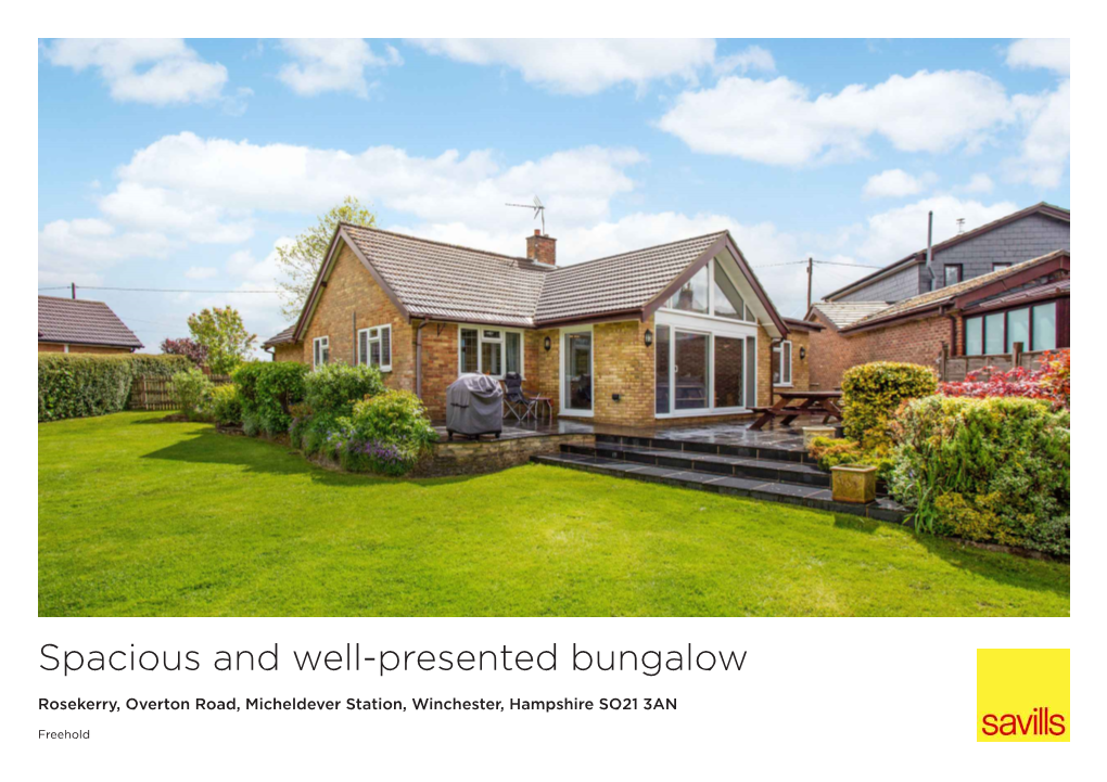 Spacious and Well-Presented Bungalow