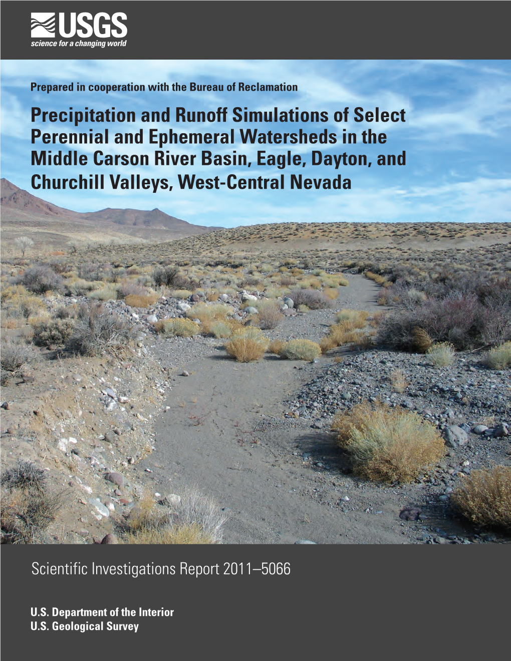 Precipitation and Runoff Simulations of Select Perennial and Ephemeral