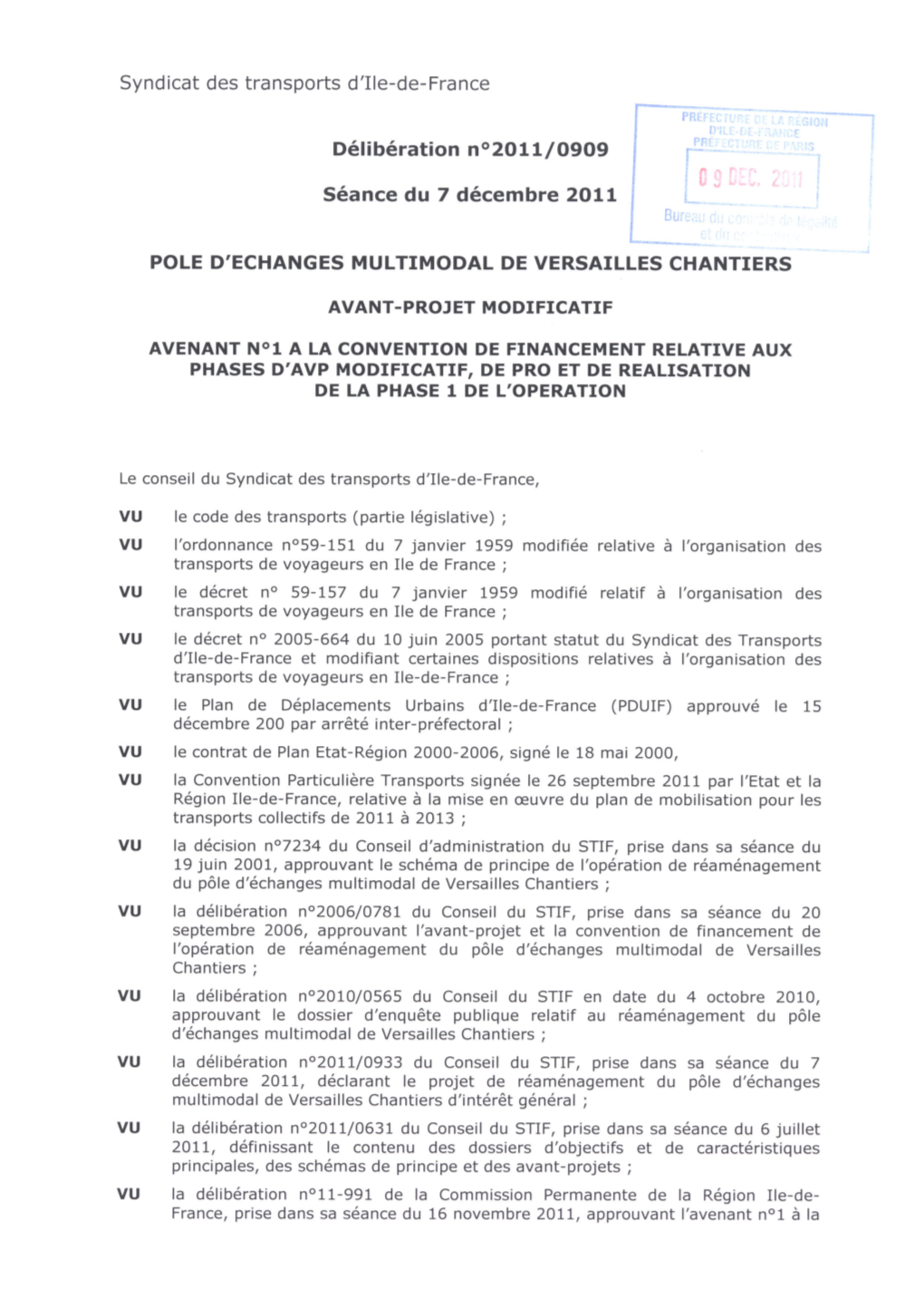 Réaménagement Du Pôle D'echanges Multimodal De Versailles-Chantiers