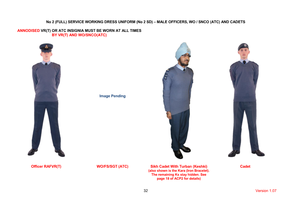 Uniform Dress and Appearance Regulations