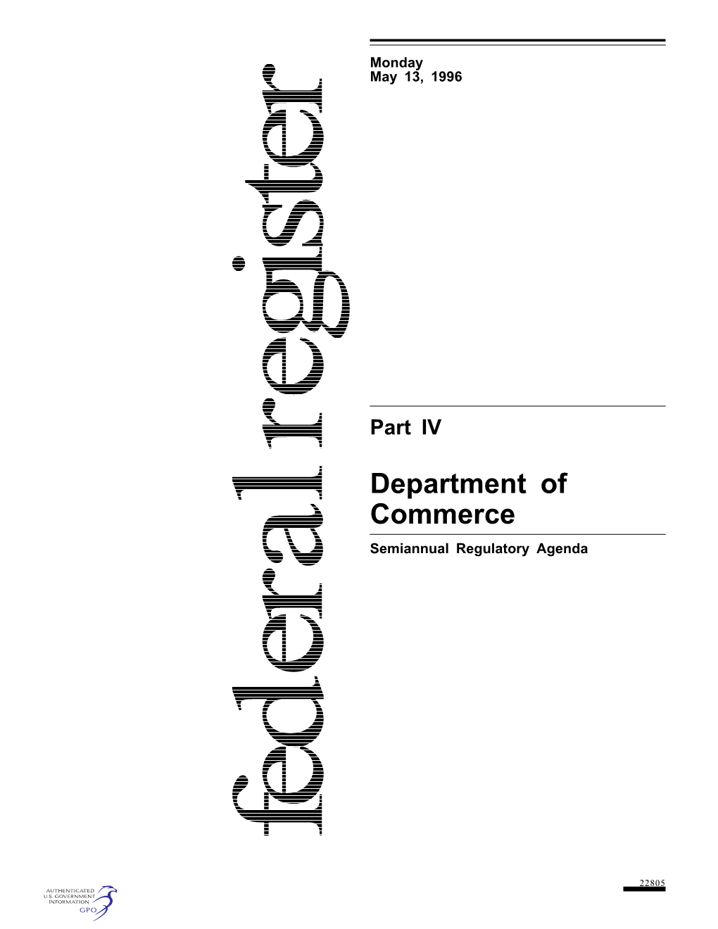 Department of Commerce (Doc)