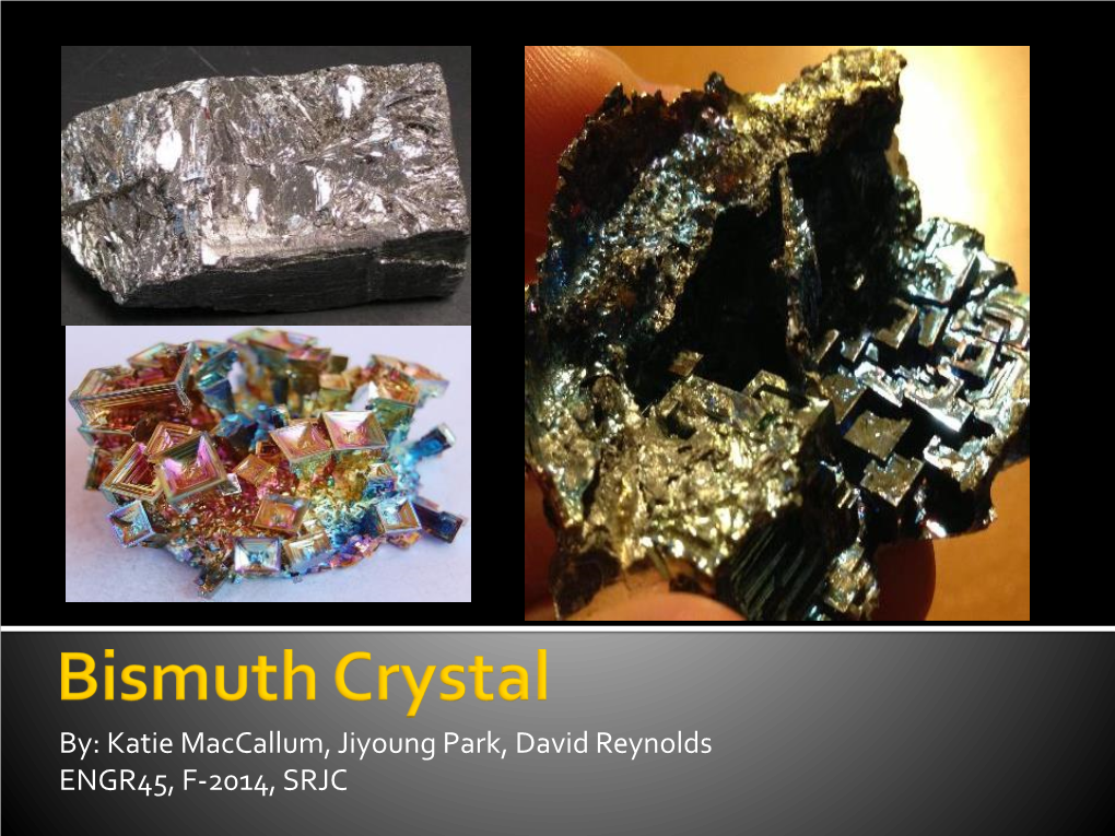 Bismuth Crystal