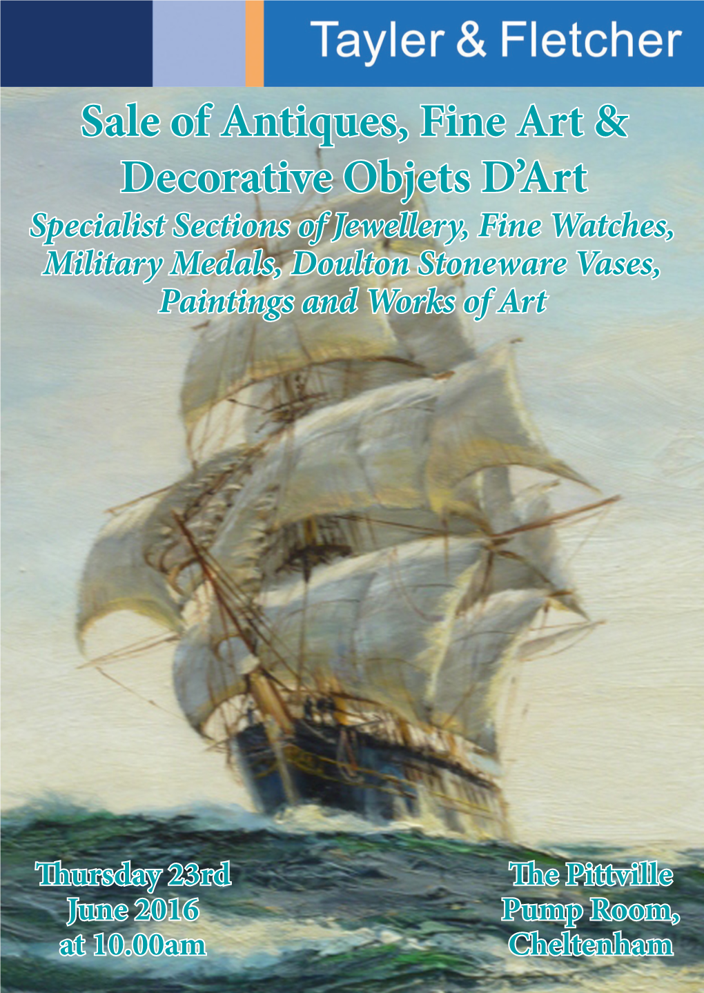 Sale of Antiques, Fine Art & Decorative Objets D'art