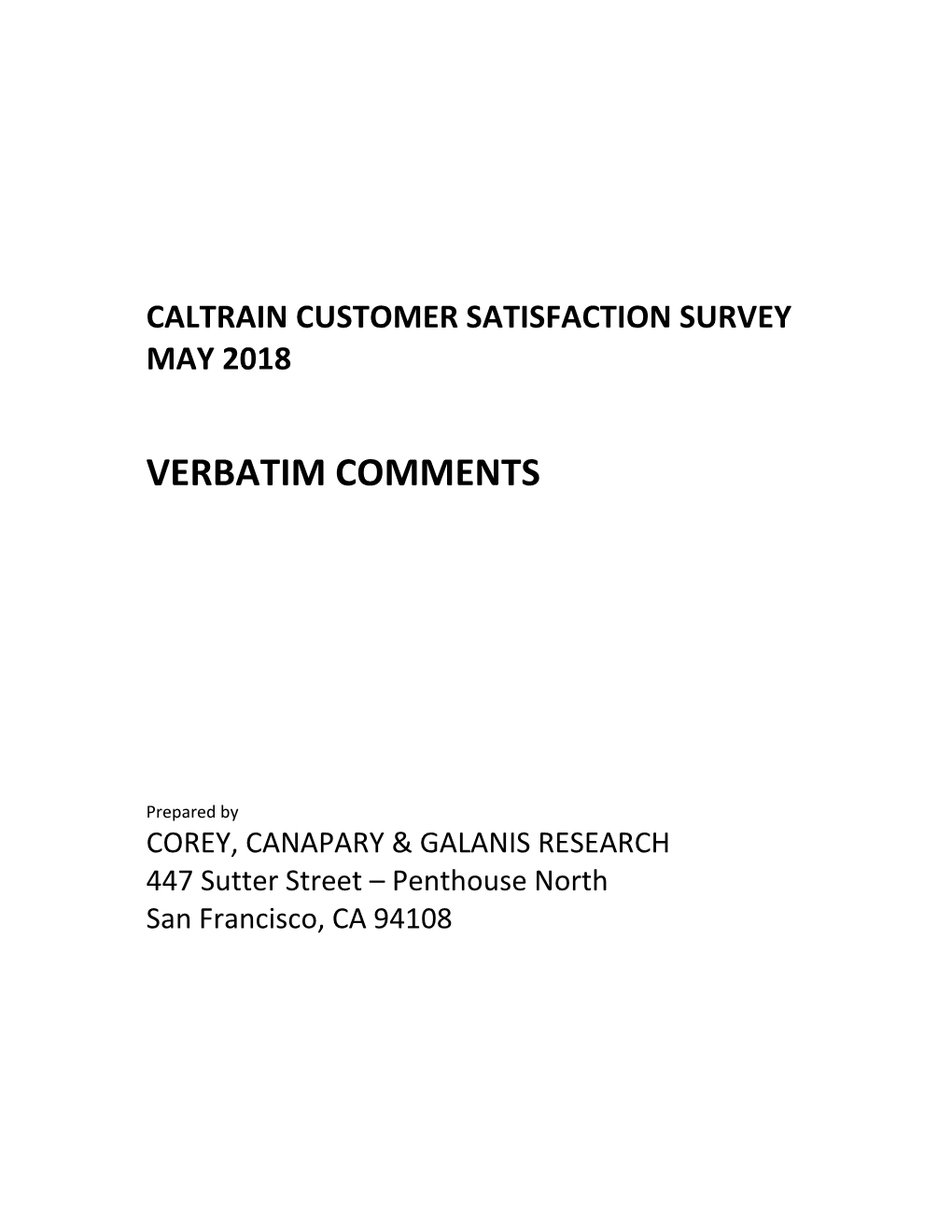2006 Samtrans Rider Survey