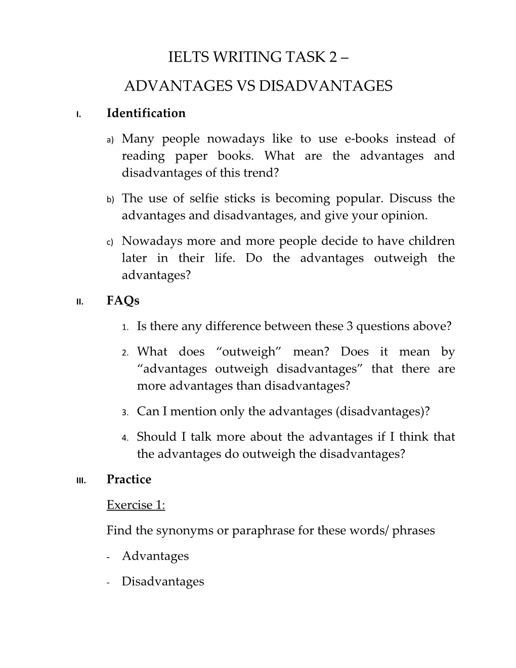 Ielts Writing Task 2