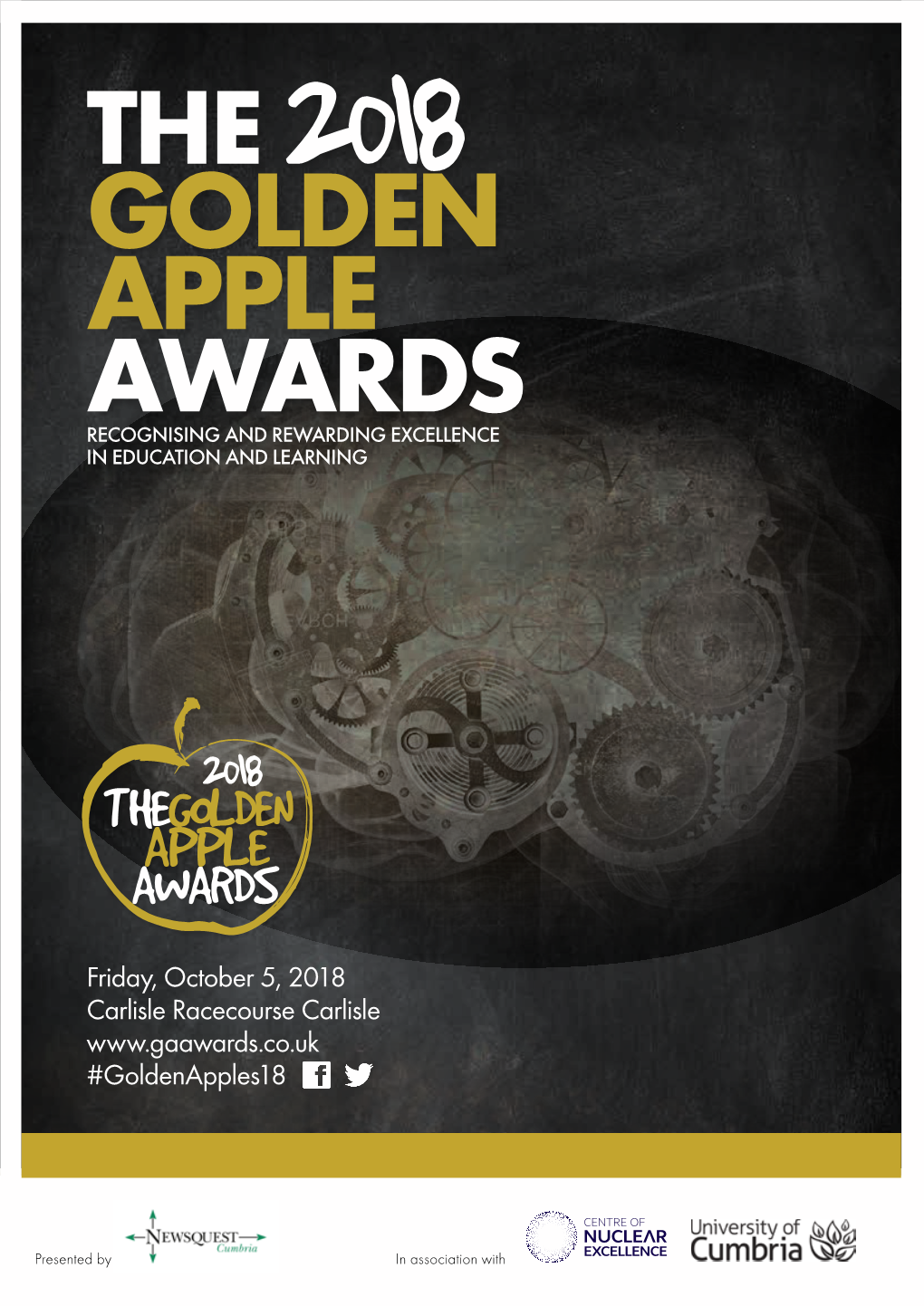 Friday, October 5, 2018 Carlisle Racecourse Carlisle #Goldenapples18