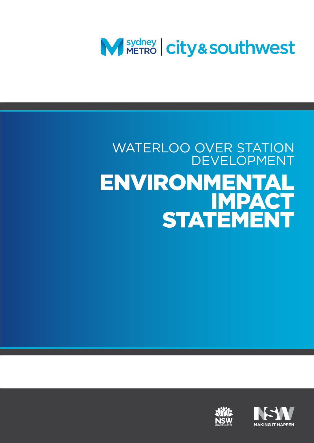 Waterloo OSD Environmental Impact Statement