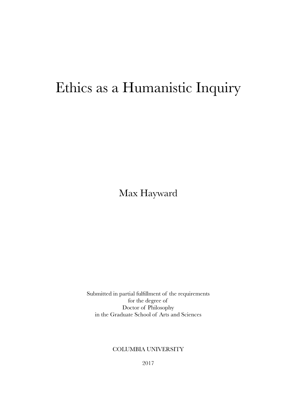 Max Hayward Dissertation for Deposit.Pages