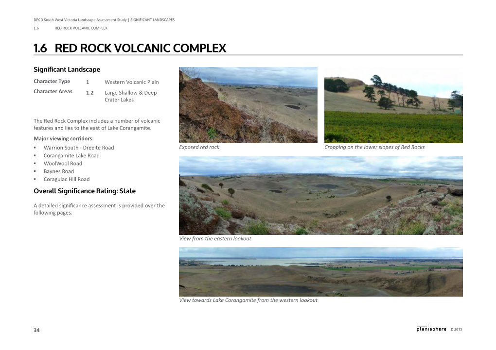 1.6 Red Rock Volcanic Complex
