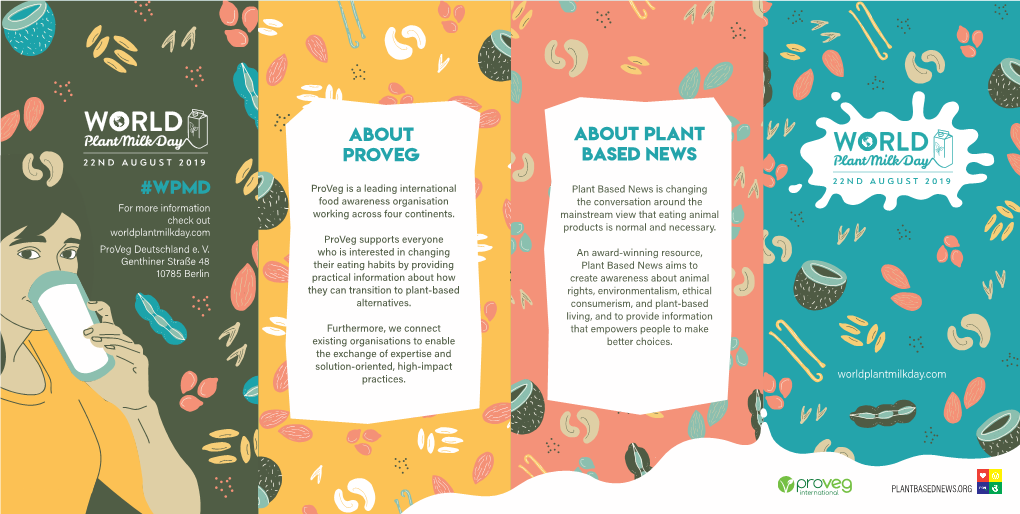 About Proveg About Plant Based News #Wpmd