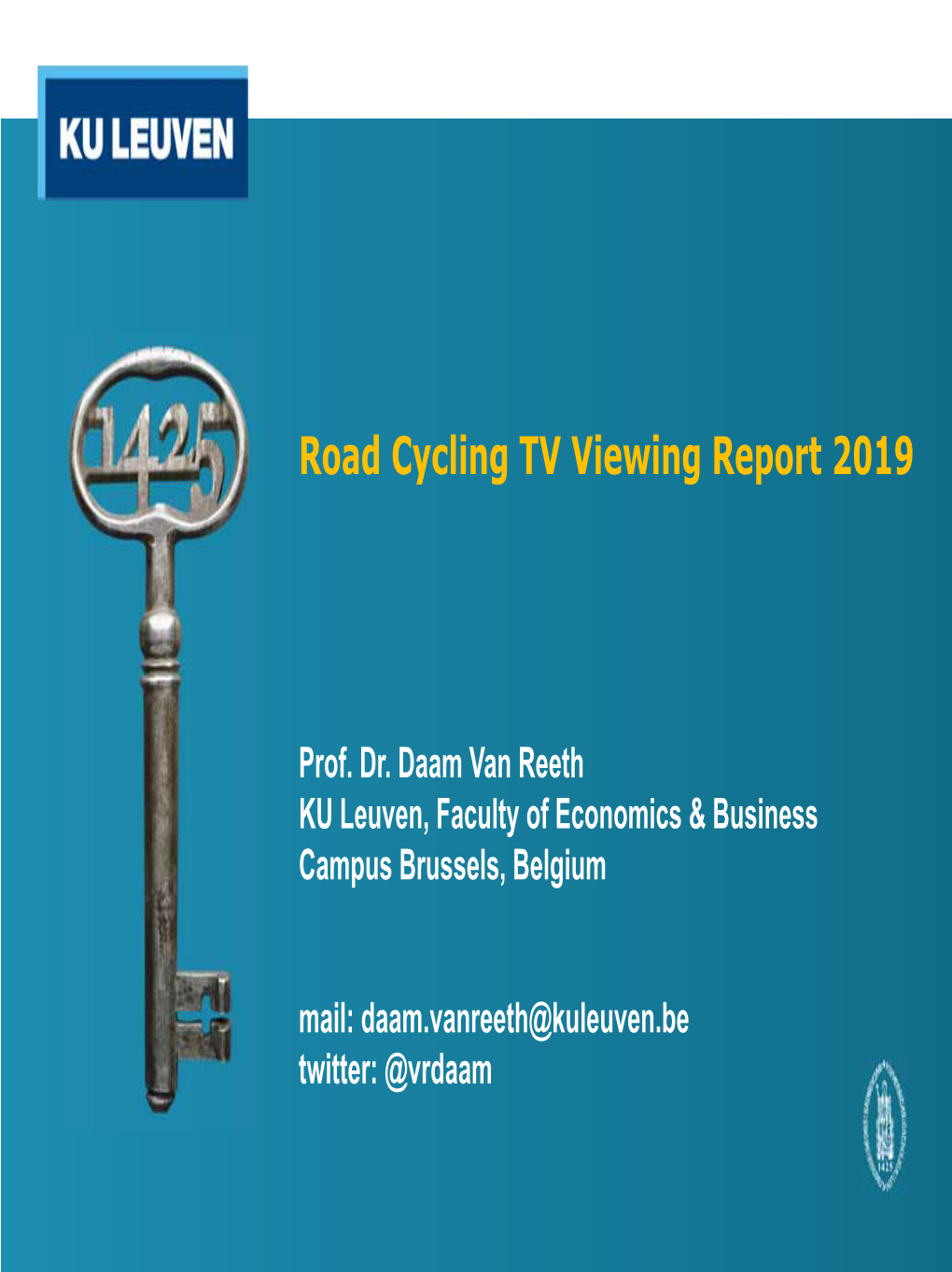 Road Cycling TV Viewing Report 2019