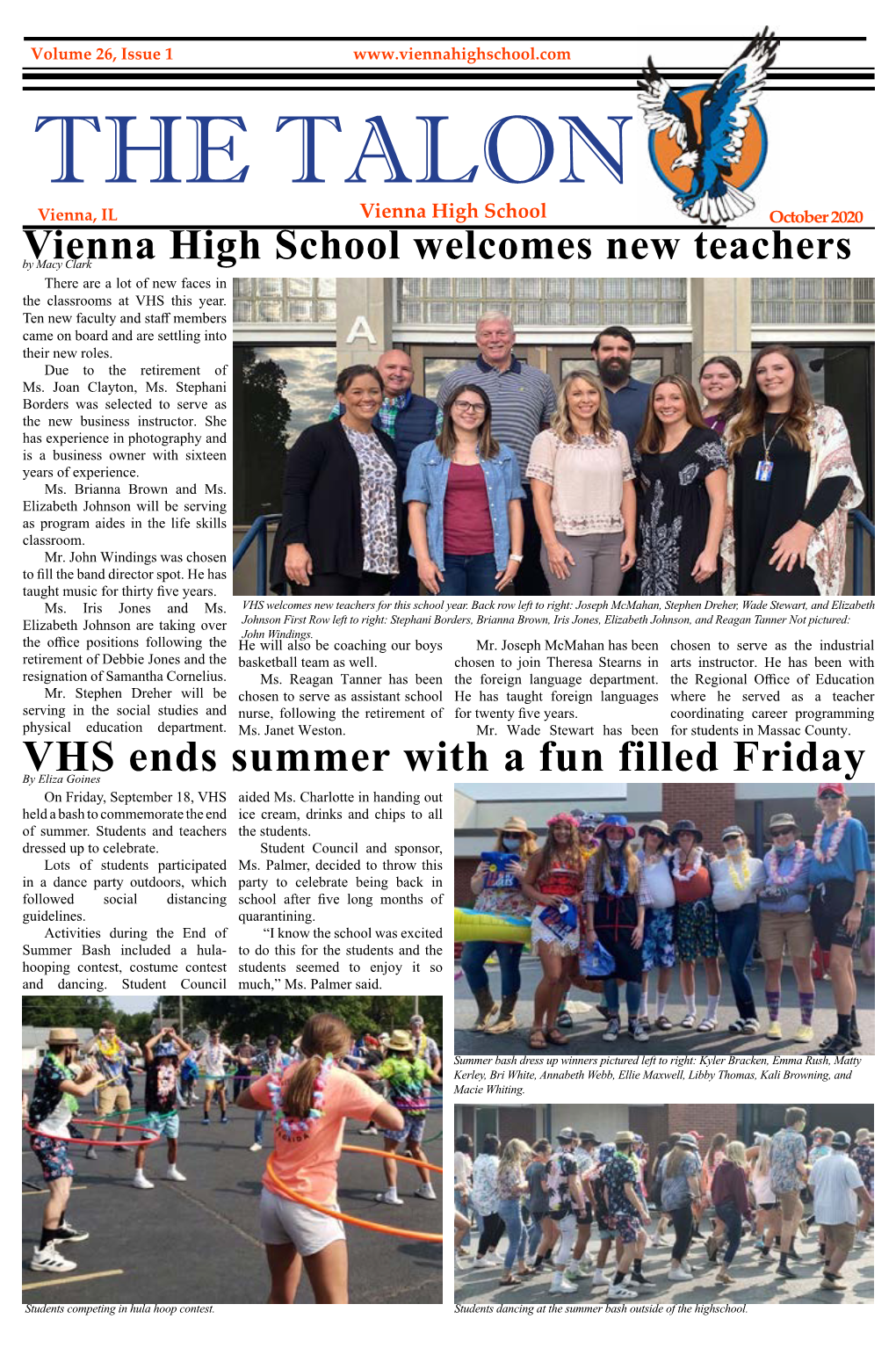 VHS Ends Summer with a Fun Filled Friday