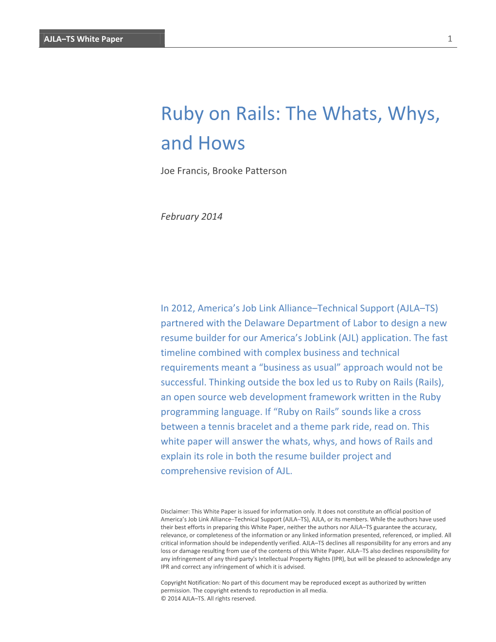Ruby on Rails: the Whats, Whys, and Hows
