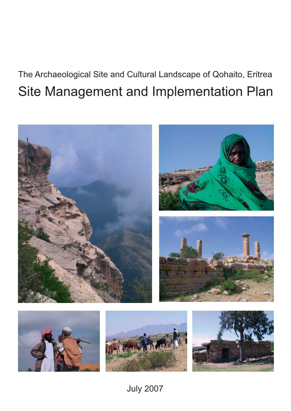 Site Management and Implementation Plan