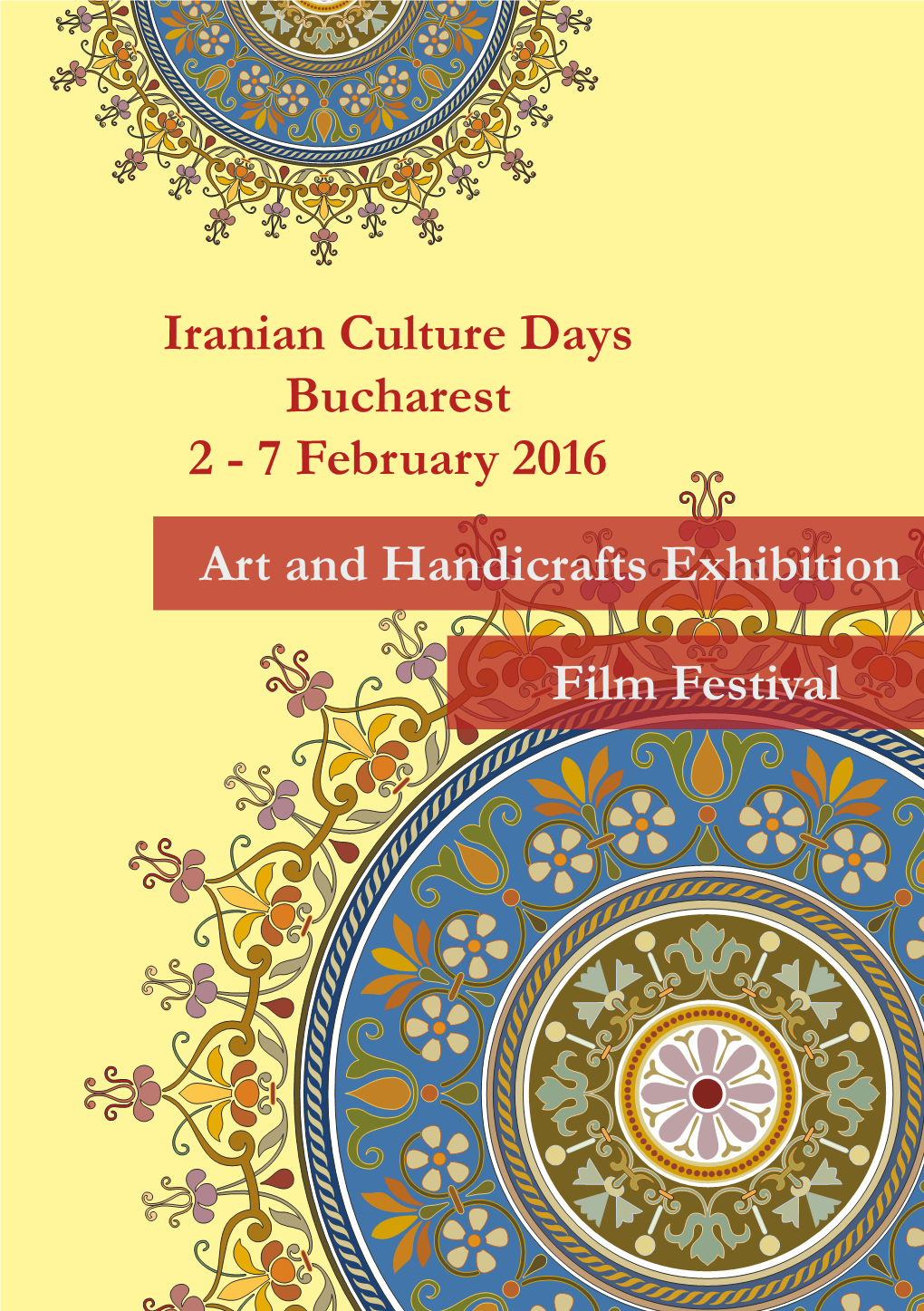 Iranian Culture Days Booklet