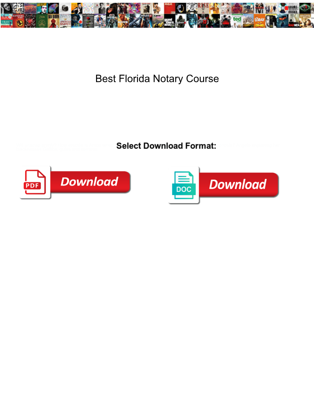 Best Florida Notary Course