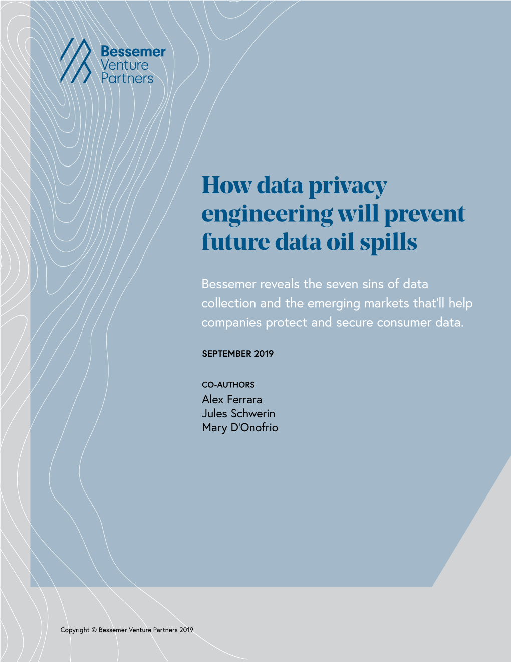 How Data Privacy Engineering Will Prevent Future Data Oil Spills