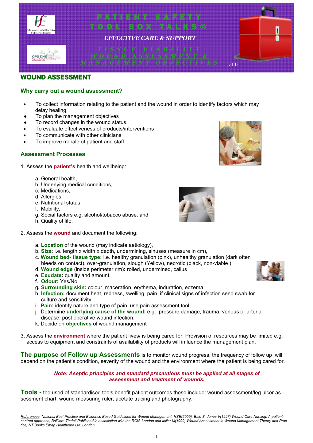 15 Wound Assessment&Mgte